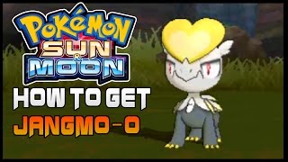 Pokemon Sun and Moon Where to get Jangmo-o  ( How to get Jangmo-o  )