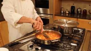 Pasta Seafood-shrimp & scallops sautéed in a marinara and cream sauce.