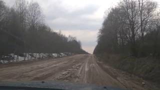 Дорога Лодейное поле - Вытегра 2017