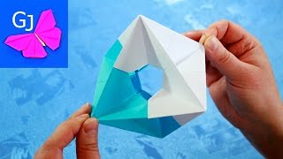 Оригами Модульный Ветерок из бумаги ❀ Движущиеся поделки своими руками
