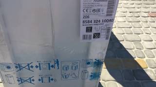 Распаковка стиральной машины INDESIT ITW A51052-W из Rozetka.com.ua