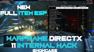 Warframe DX11 Internal Hack Rework ShowCase(Item Esp,Player Esp, Aimbot, etc...)