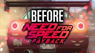 Before Need for Speed Payback...