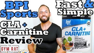 CLA + Carnitine |Weight Loss Supplement| BPI Sports Review