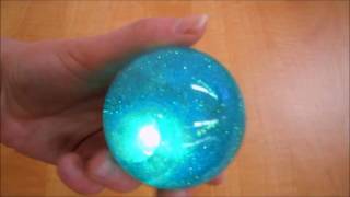 Hi Bounce Water Ball - Glitter, Light Up