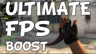 CS:GO THE ULTIMATE FPS BOOST! (300+ FPS)| Launch options |