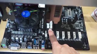 Overclock : Asrock H110 Pro BTC + Manli GTX1060 6GB [ ethOS ]