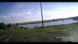 Дорога до платного озера в деревне Попкова Карачевского района - 2016 год