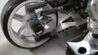 2駆マシン ラジドリ 2WD 4号機 セッティング WRAP-UP ナックル アッカーマン SETTING rwd drift rc