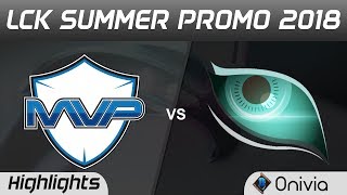 MVP vs KDM Highlights Game 3 LCK Summer Promotion 2018 MVP vs Kongdoo by Onivia