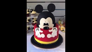 *WARNING, WARNING* CAKE ALERT :-)  Mickey Mouse Cake // Best Buttercream Recipe