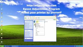 Reset Epson SP1500W by Adjustment Program