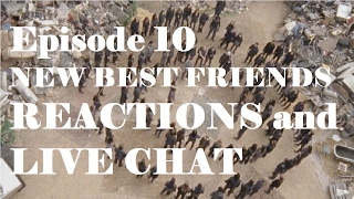 The Walking Dead Season 7 - Episode 10 - NEW BEST FRIENDS - REACTIONS and CHAT LIVE