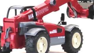 Погрузчик колёсный Manitou MLT 633 с телескопическим ковшом и аксессуарами