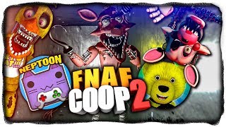 НЕПТУН И FNAF PLAY СТАЛИ АНИМАТРОНИКАМИ! СЕКРЕТНАЯ ПАСХАЛКА! ✅ НОЧЬ 4 В FNAF COOP 2