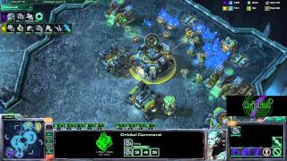xHydrax Co-Cast - Happy [T] v TLO [T] - Starcraft 2 in HD 1080p