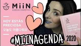 Beauty lovers...¡¡¡ESTA ES VUESTRA AGENDA!!! | MIIN AGENDA 2020 | beelisweet