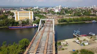 Самара "Фрунзенский мост" 5 августа 2018 медленно,но верно...