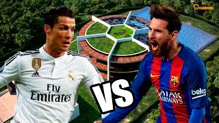 La CASA de MESSI  VS la CASA de CRISTIANO RONALDO !!