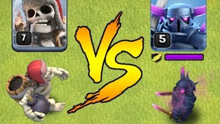 ГИГАНТСКИЙ СКЕЛЕТ ПРОТИВ ПЕККИ!! КТО ПОБЕДИТ?? Clash of Clans