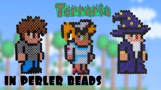 TERRARIA in Perler Beads: NPC Edition |Ideas and inspiration