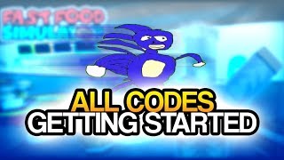 [Roblox] Fast Food Simulator: GETTING STARTED (ALL codes & FAST EXP)