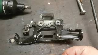 Restauration suite tondeuse panne probleme platine frein 691994 briggs + faisceau electrique.