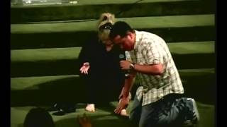 The Lord Removes Metal Pins From An Ankle / Jerame Nelson of living At His Feet Ministries