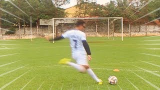 Neymar Vs Cristiano Ronaldo ( Chute Fora da Área )