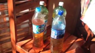 Bio-gasolina / estocando óleo vegetal de cozinha
