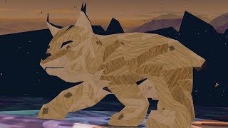 СИМУЛЯТОР ДИКОЙ КОШКИ #20 Кид стал маленьким котенком рысью #ПУРУМЧАТА
