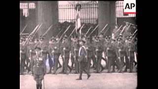 Trooping The Colours of Cheshire Regiment