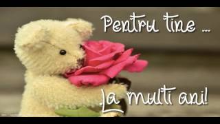 Felicitare muzicala si animata de zi de nastere! La multi ani versiunea originala!