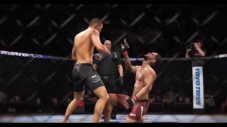 Хорхе Масвидаль VS Нэйт Диас (Полное видео боя: UFC 244)