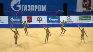 Групповые упражнения юниоры, Узбекистан, 1.03.2013