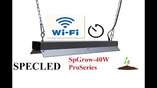 Линейная светодиодная фитолампа с управлением по Wi-Fi и встроенным недельным таймером