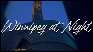 Winnipeg At Night | Sony A6400 | Sigma 30mm | Zhiyun Weebill Lab | Cinematic Film