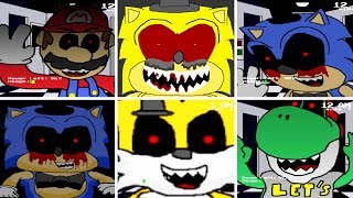 Five Nights at Sonic's - ALL JUMPSCARES ❤️
