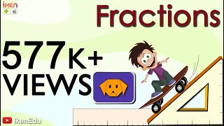 Learn Fractions | Math Video To Learn Fraction And Its Uses