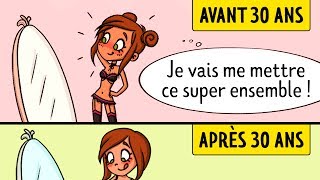 L’AMOUR AVANT ET APRÈS 30 ANS