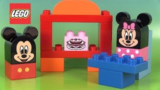 Lego Duplo Mickey Mouse Clubhouse Café Jeu de construction Jouets pour petits