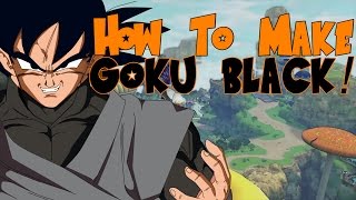 Dragon Ball Xenoverse 2 - How To Make Goku Black Tutorial