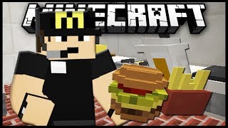 Minecraft - M-AM ANGAJAT LA MCDONALDS!!