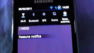 Galaxy S con Tema HoneyComb