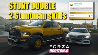 Forza Horizon 4 LEGO Stunt Double challenge 2 Stuntman skill combos