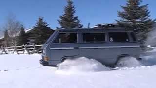 Forgotten VW Bus Rescue. Volkswagen Syncro Highlight Reel.