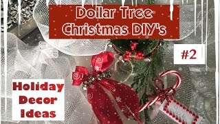 DIY Dollar Tree Christmas Decor | 6 Ideas For the Holidays