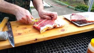 РЕЦЕПТ КОПЧЕНЫЙ СОМ И САЗАН НА МАНГАЛЕ СЮФ КРАСНОДАРСКИЙ