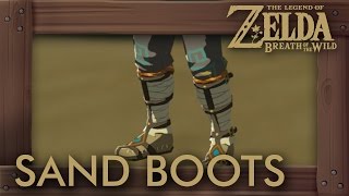 Zelda Breath of the Wild - How to Get Sand Boots & Snow Boots