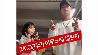 ZICO(지코) - 아무 노래 챌린지 [팝핀 버전?ㅋㅋㅋ]